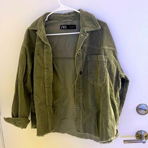 COPY - COPY - Zara cordoroy shacket